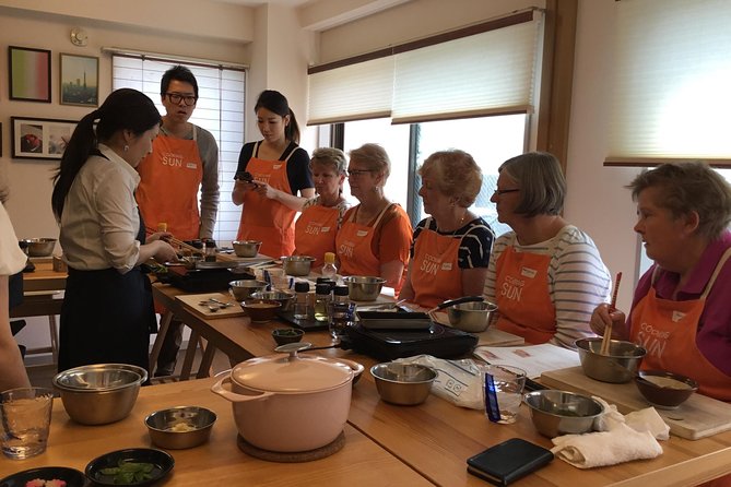 3-Hour Small-Group Sushi Making Class in Tokyo - The meal you earn: miso soup, wasabi, and pickled ginger