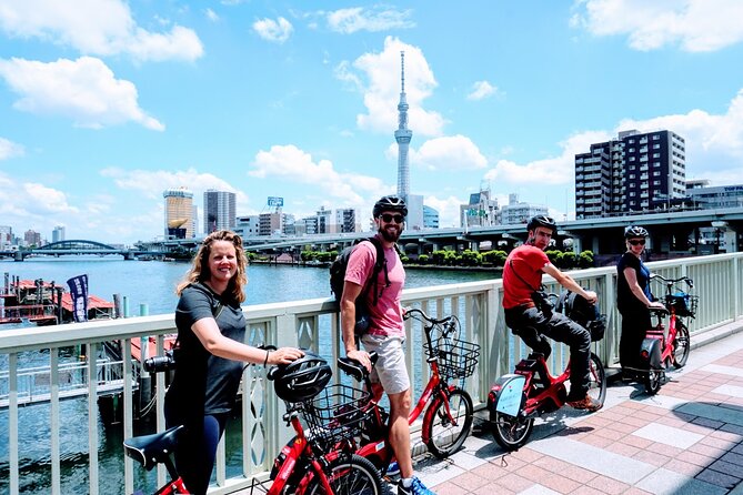 3h Tokyo E-Bike Tour: Hidden Gems, and Local Life with guide - From Kanda to Tokyo Station: Business Streets and Old Tokyo Texture