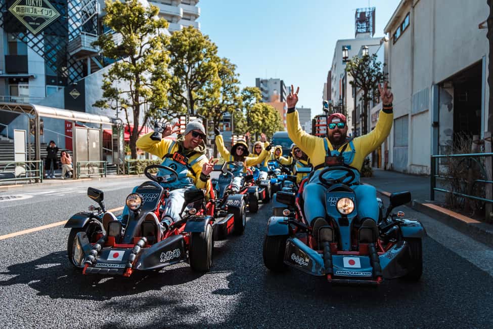 East Tokyo Go-Kart Tour - Before you roll: safety briefing, lead driver flow, and shoe rules