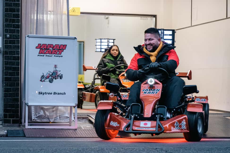 East Tokyo Go-Kart Tour - Two-hour East Tokyo route: Skytree area, Ginza, Ueno, Asakusa, and Bay views