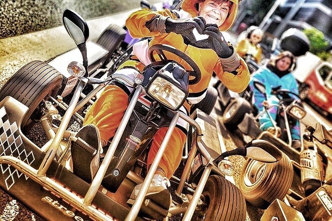 Guided Tokyo Go-Kart Tour: Tokyo Tower to Shibuya Crossing - Stop 1: Shibuya Crossing from the driver seat