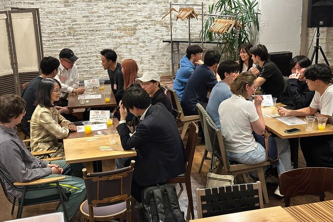 Japanese Speaking Experience Meet the locals Friend Cafe Shibuya - Topic cards and how to actually use them