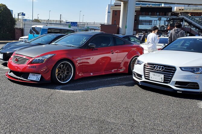 Luxury van Ride to famous car meet up spot Daikoku - What the guide does (and why it affects the whole vibe)
