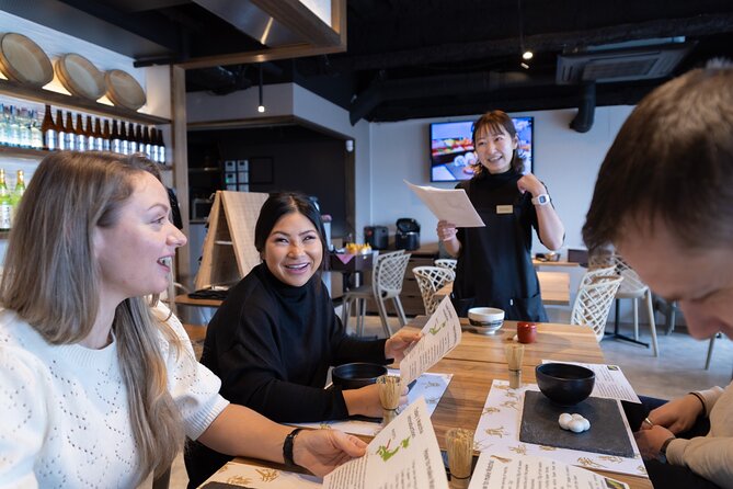 Matcha Making Class in Tokyo with Authentic Japanese Sweets Set - Small group energy and the role of your instructor