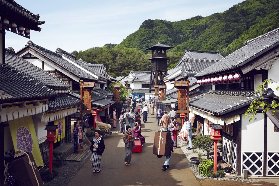 Nikko: Edo Wonderland Edomura Cultural Theme Park Ticket - Live shows you should not miss: ninja, oiran, water magic