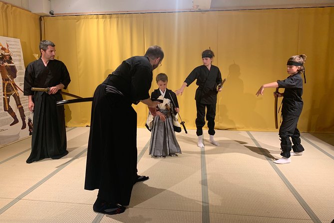 Ninja Experience (Family Friendly) at Samurai Ninja Museum TOKYO - Training With Ninja Tools: Stars, Darts, and More