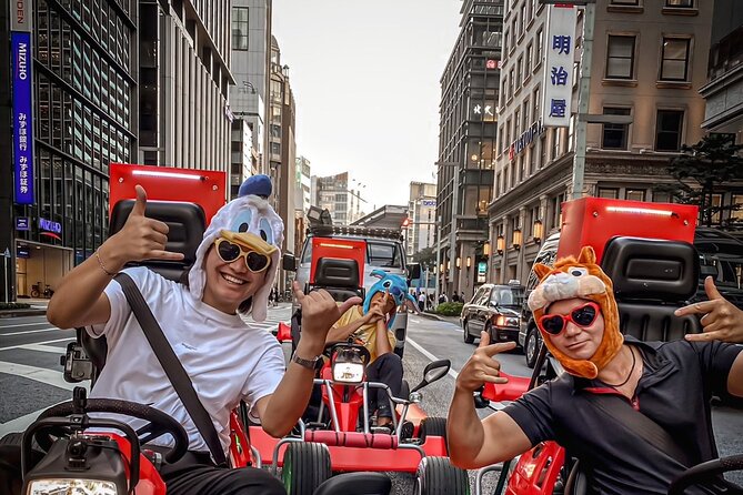 Official Street Go-Kart Tour - Akihabara - Stop Two: Ginza for the department-store Tokyo vibe