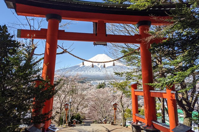 Private Car Tour to Mt. Fuji Lake Kawaguchiko or Hakone - Mt. Fuji’s best angles: Arakura Sengen and Chureito Pagoda