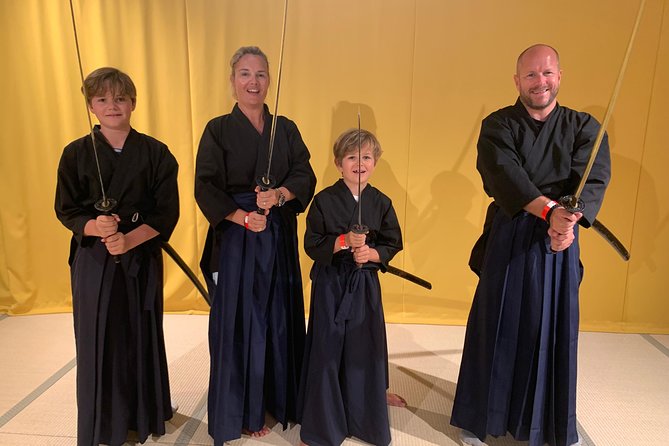 Samurai Sword Experience (Family Friendly)at SAMURAI MUSEUM TOKYO - Entering Samurai Ninja Museum Asakusa: the moment it clicks