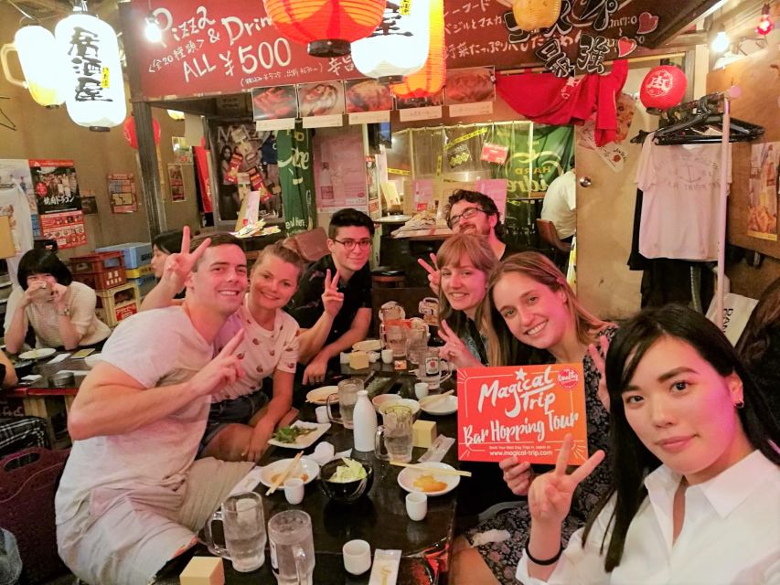 Shibuya Meltdown Night Tour: All-You-Can-Drink Bar Hopping - Food and dietary limits: what’s supported, what’s not guaranteed
