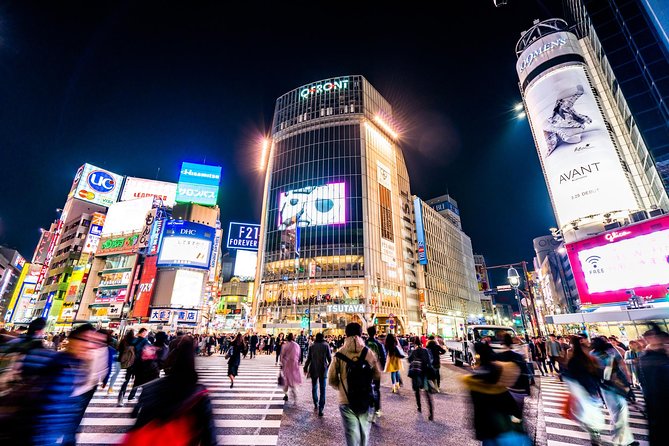 Shibuya Meltdown Nightlife Tour: All-You-Can-Drink Bar Hopping - The Shibuya 109 area: fashion energy as a quick break in the crawl