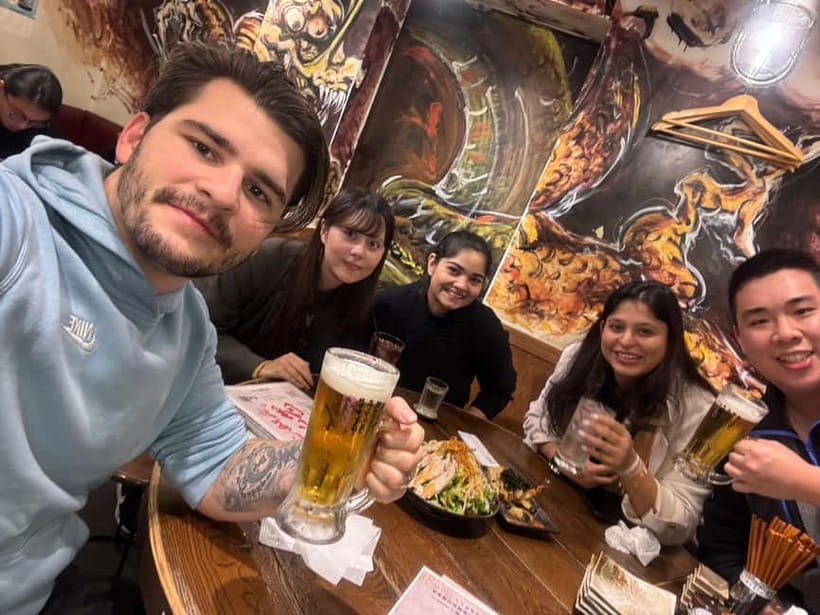 Shinjuku: Food Tour - 15 Dishes at 4 local eateries - Golden Gai Finish: Drinks, Sake, and Tiny-Bar Vibes