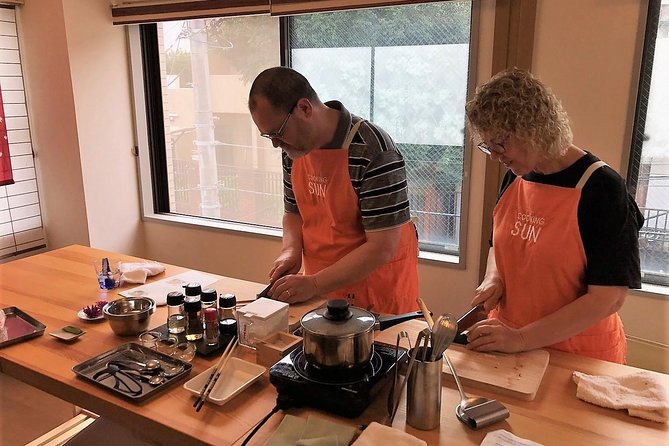 Small-Group Wagyu Beef and 7 Japanese Dishes Tokyo Cooking Class - Cooking Up to Eight Dishes, Including Tender Wagyu Beef