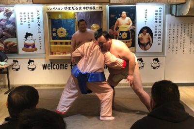 the SUMO show - Sparring Demos: Moves, Rules, and Training Rituals
