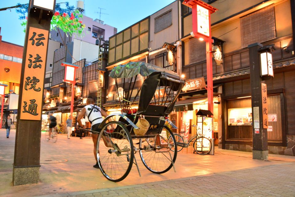 Tokyo: Asakusa Sightseeing Tour by Rickshaw - From temple lanes to Hanakawado: local life, not just landmarks