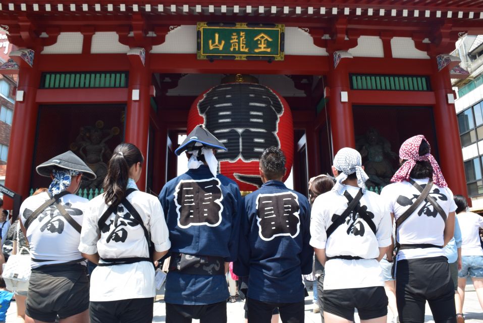 Tokyo: Asakusa Sightseeing Tour by Rickshaw - Rokku Ward stops: theaters, sides streets, and adult-era Tokyo