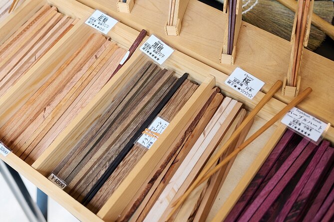 Tokyo Chopstick Making Workshop with Artisan - Wood Choice and Finishing: What Makes the Chopsticks Feel Premium