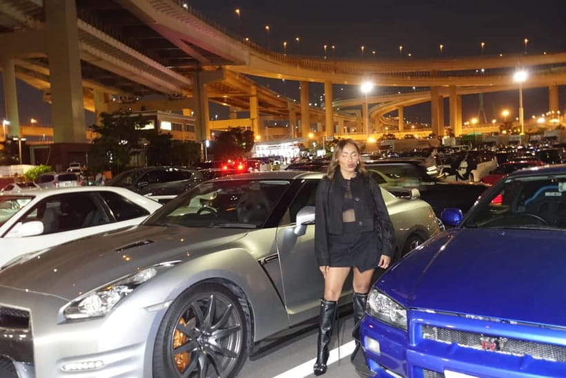 Tokyo: Daikoku Car Meet Tour at Night with JDM Guides - The ride: a random JDM car seat, not a guaranteed specific model