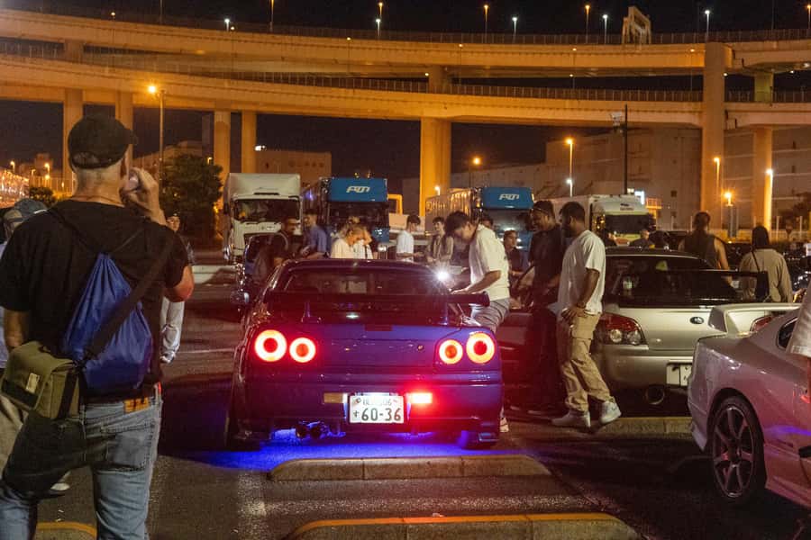 Tokyo: Daikoku: JDM and Tokyo Car Culture Experience - Rainbow Bridge and Yokohama Bay Bridge: the skyline part you actually feel