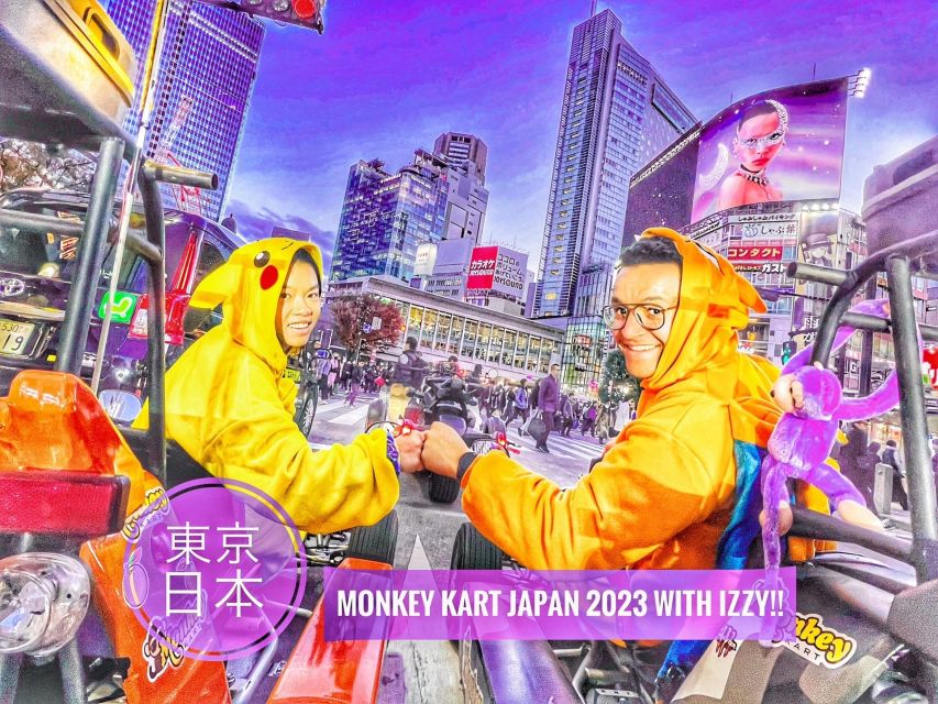 Tokyo Go-Karting Experience: Shibuya Crossing with Photos - Getting to Monkey Kart SHIBUYA and Getting Wired Up