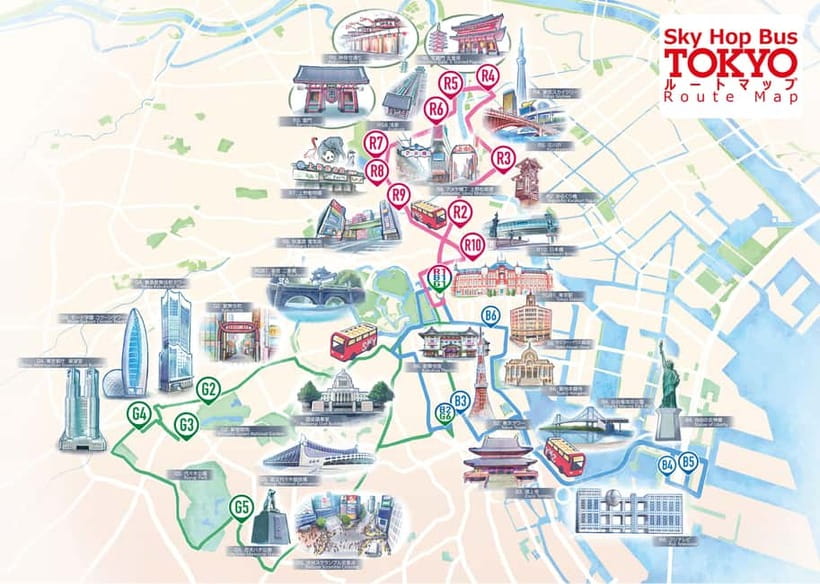 Tokyo: Hop-On Hop-Off Sightseeing Bus Ticket - Route 3: Shinjuku and Shibuya Area Stops via Meiji Jingu