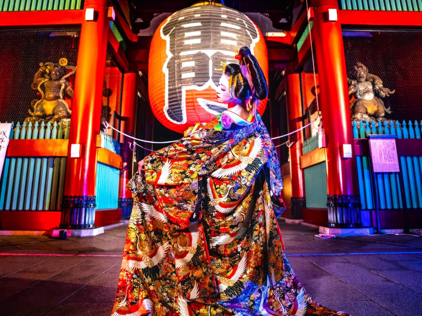 Tokyo: Japanese Dance Cabaret Theater Asakusa-Kaguwa Ticket - The one-hour cabaret show: story, dance, and contemporary stage effects