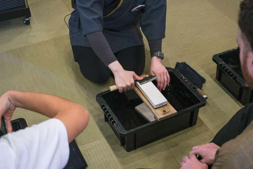 Tokyo: Knife Making Workshop (Sharpening, Engraving) - From Workshop to Kitchen: What you take home (and how to travel with it)