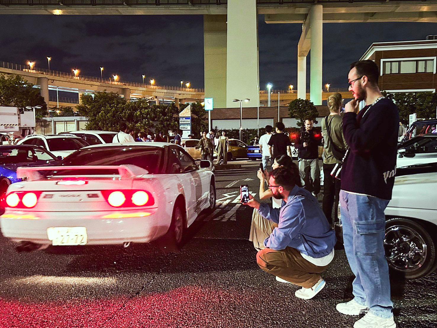 Tokyo: Legendary JDM CAR Daikoku Underground Meetup - A-PIT Super Autobacs Shinonome: where parts culture becomes real
