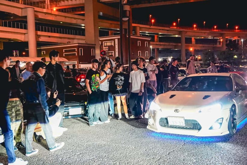 Tokyo: Legendary JDM CAR Daikoku Underground Meetup - Car options: what you can ride in during the night loop