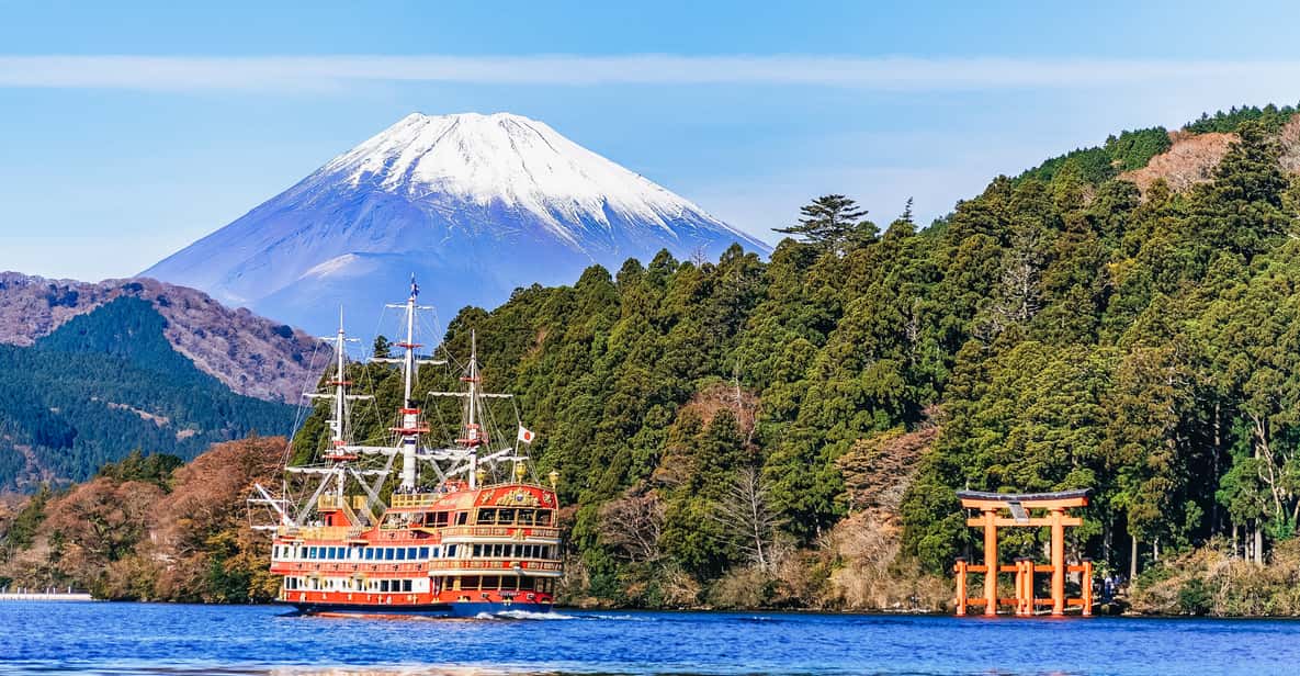 Tokyo Mt Fuji 5th St & Hakone Cruise Bus Tour w/Bullet Train - Hakone ropeway and Lake Ashi: the view-heavy part that makes the day worth it