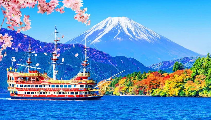 Tokyo: Mt. Fuji Tour, Hakone Ropeway, Owakudani, Lake Ashi - Hakone Shrine and Lake Ashi’s Torii: The Iconic Photo Stop