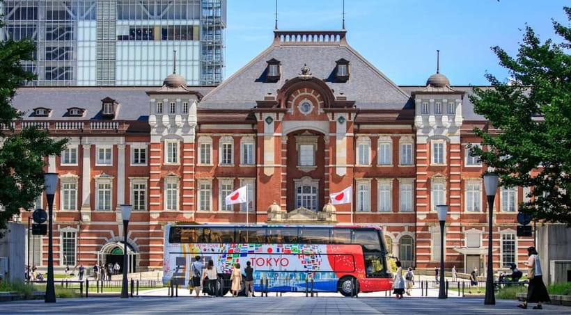 Tokyo: Open Top Panoramic Sightseeing Bus with Audio Guide - Bay Course stop-by-stop: the sights that actually land