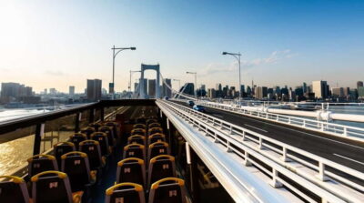 Tokyo: Open Top Panoramic Sightseeing Bus with Audio Guide - Bay Course vs City Course: pick your Tokyo mood