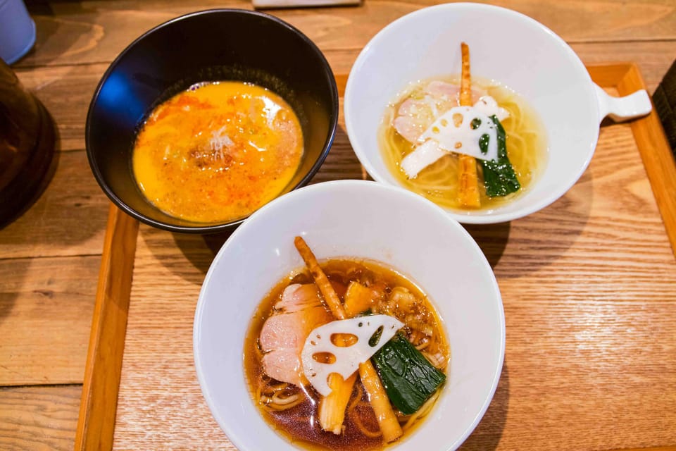 Tokyo: Ramen Tasting Tour with 6 Mini Bowls of Ramen - Dietary reality check: all broths mix chicken, pork, and fish