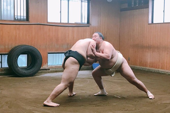 Tokyo Ryogoku Sumo Morning Practice + Photo Shoot with Wrestlers - Photo shoot reality: what’s included vs what’s allowed