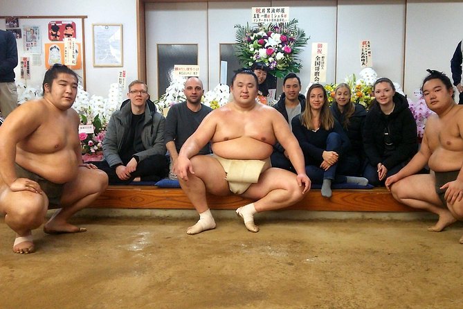 Tokyo Ryogoku Sumo Morning Practice + Photo Shoot with Wrestlers - Ryogoku Kokugikan stop: quick context in sumo town