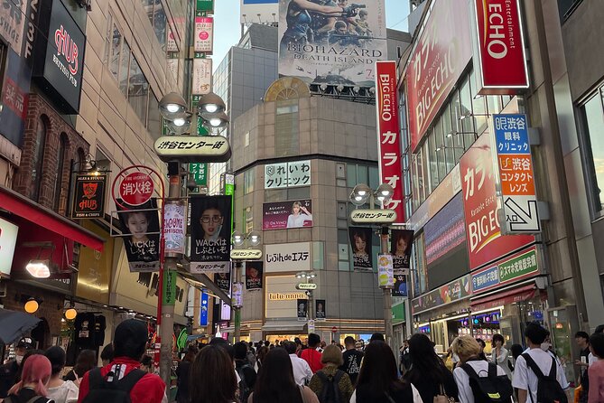 Tokyo: Shibuya Highlights Walking Tour - Shibuya After Dark Energy, Without Needing a Night Out