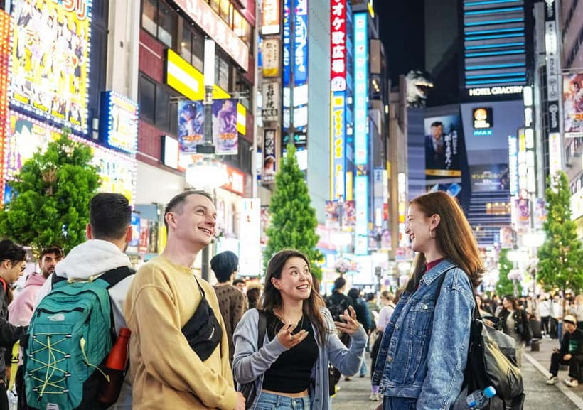 Tokyo: Shinjuku Nightlife & Secret Backstreets Walking Tour - Meeting at Shinjuku Station East Exit Police Box: get oriented fast