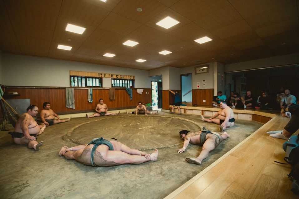 Tokyo: Sumo Morning Practice Tour at Sumida City - The morning practice you’ll witness: intense training up close