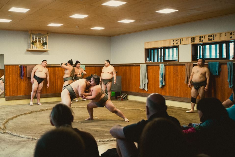Tokyo: Sumo Morning Practice Tour at Sumida City - Seating and comfort: the unglamorous part you should plan for