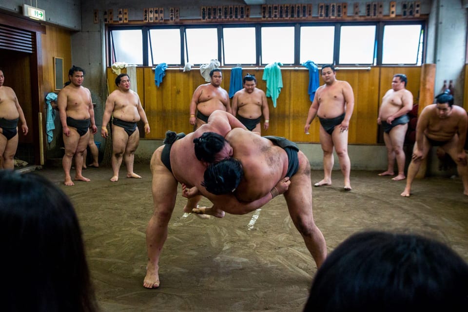 Tokyo: Sumo Morning Practice Viewing Tour - A Tokyo sumo stable you can actually enter