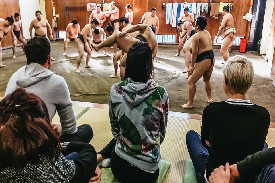 Tokyo: Sumo Morning Training Visit - Checking in, getting inside, and how the guide actually helps