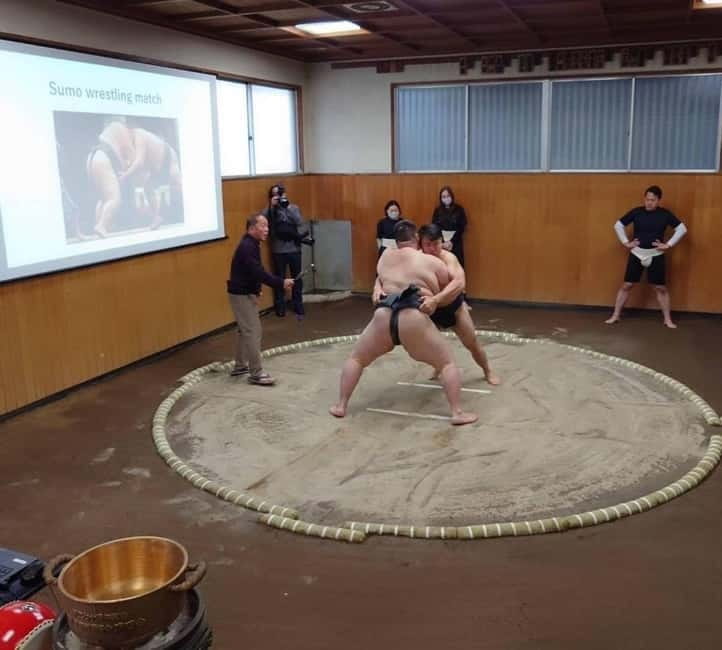 Tokyo: Sumo Show and Dining Experience - The show up close: sumo rituals, rules, and ring participation