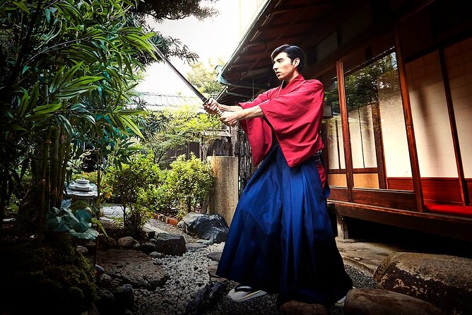 Tokyo Sword Experience - includes Museum Ticket/Ninja Experience - Dressing like a samurai: hakama and photo moments that matter