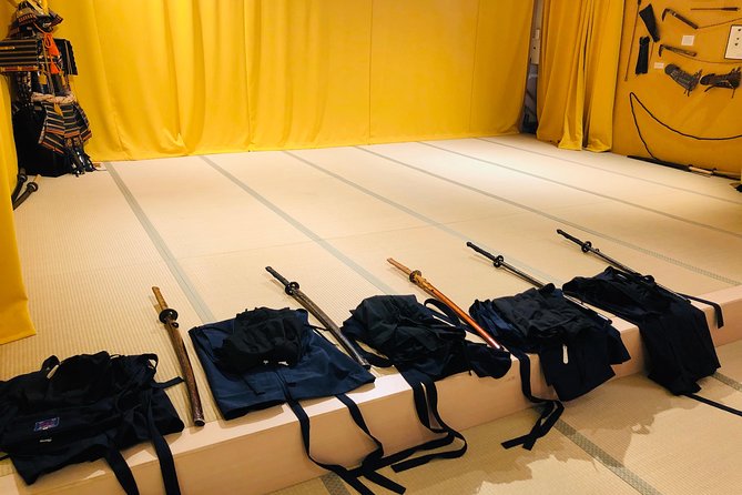 Tokyo Sword Experience - includes Museum Ticket/Ninja Experience - The sword-fight and cutting moment: excitement with real safety boundaries