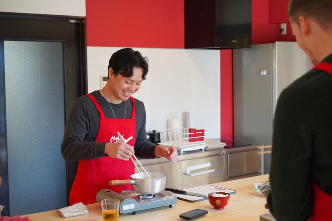 Tokyo Washoku 4-hour Cooking Class: From Market to Table - What you’ll cook: makisushi, miso soup, dashimaki tamago, and nasu dengaku