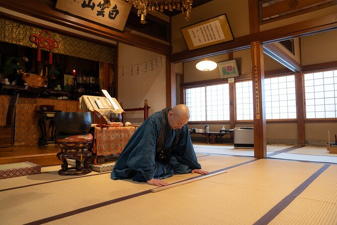 Tokyo Zen Meditation at Private Temple with Monk - Your 90 minutes: Zazen instruction, practice, and structured temple activities