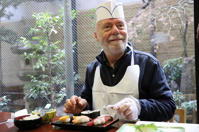 Tsukiji Fish Market Guided Tour and Sushi Making with Pro Chef - Lunch on your timeline: what you make plus what the chef makes