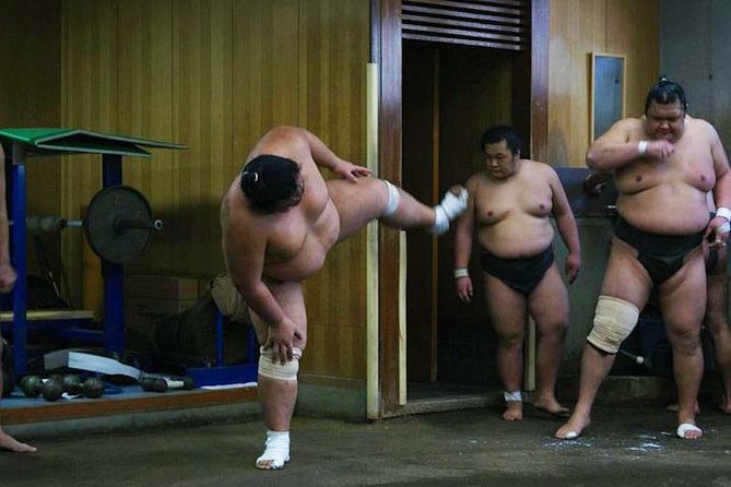 Watch Sumo Morning Practice at Stable in Tokyo - Quick hits before you go