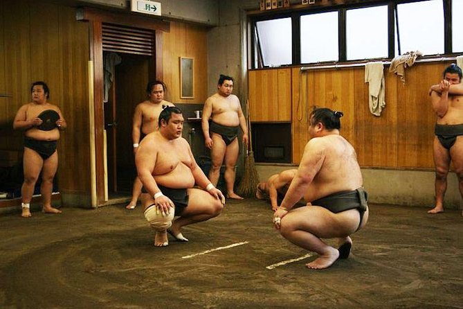 Watch Sumo Morning Practice at Stable in Tokyo - The photo at the end: included, but don’t plan too tightly